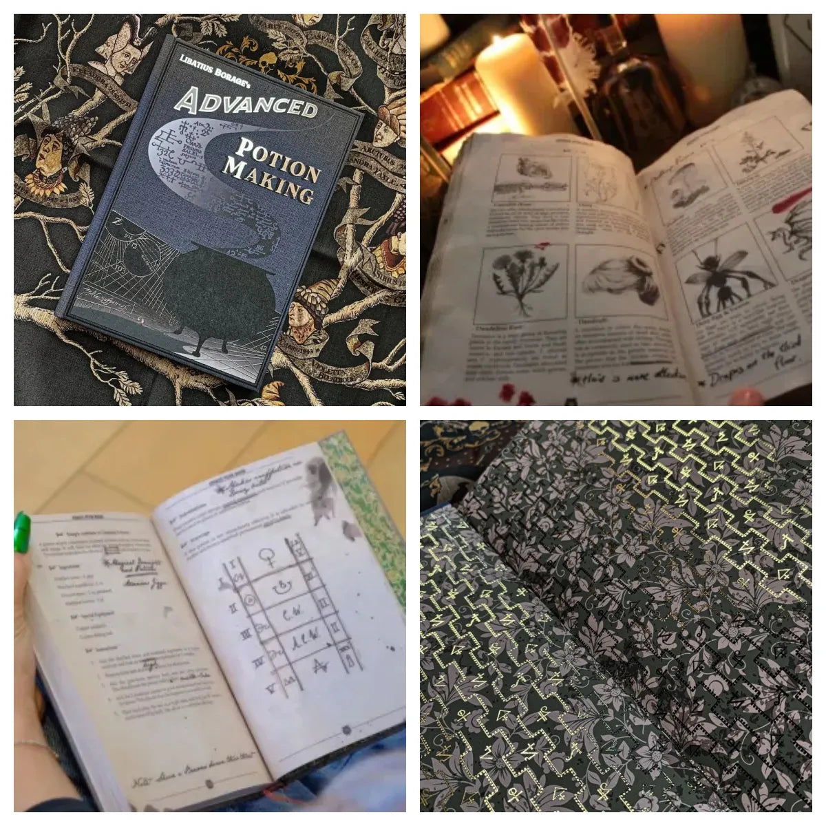 Norvo | Hogwarts håndbok notatbok grimoire