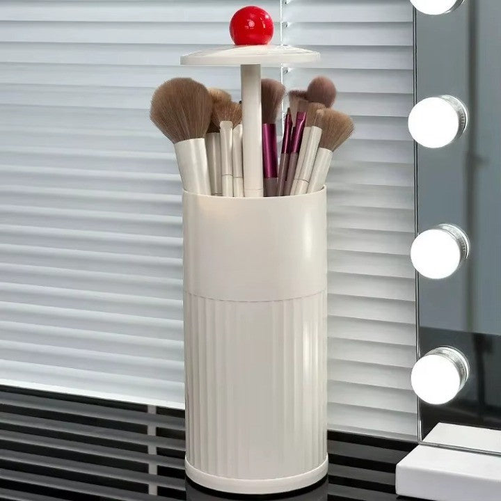 Norvo | Automatisk Pop-Up Sylinderisk Makeup Børste Organizer
