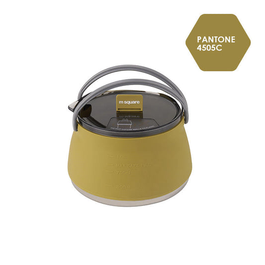 Norvo | Camping Utendørs Silikon Sammenleggbar Kjele