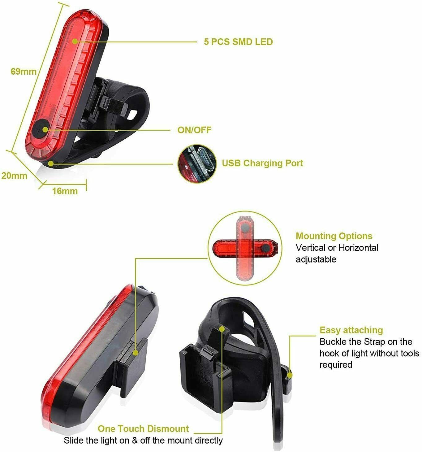 Frendorf | Sykkellyktsett - LumenGuard™