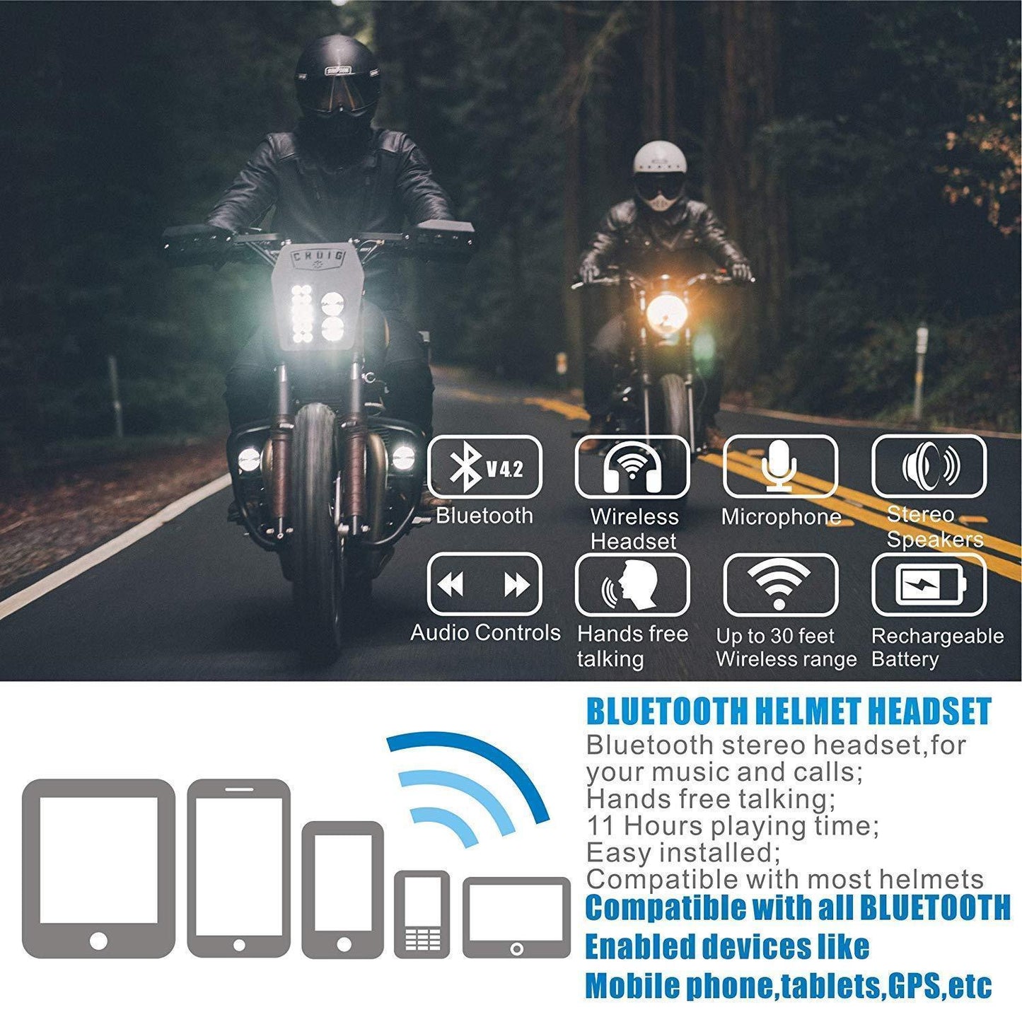 Norvo | Under-hjelm hodetelefoner