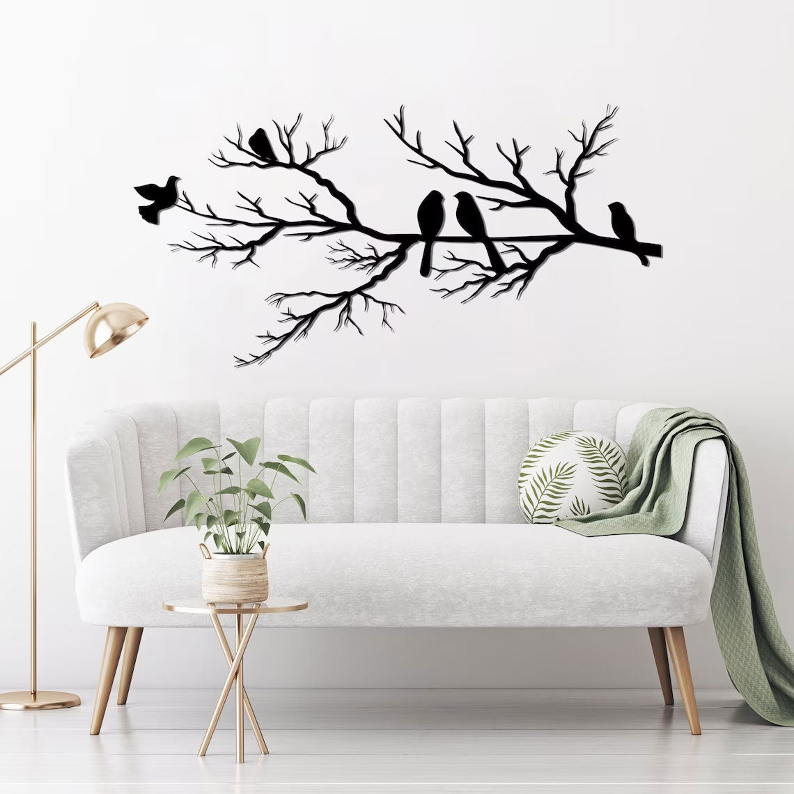 Norvo | BIRDWING ART – Metallveggdekorasjon med fugler for elegant livsstil