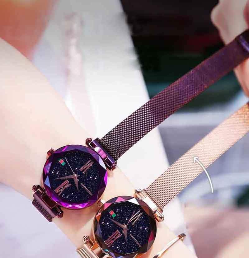 Norvo | Glitz og Glamour Magnetisk Moteforhaning Uhr