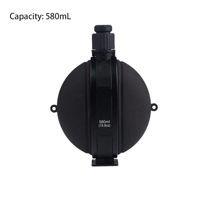 Norvo | Sammenleggbar Silikon Vannflaske med Kompass