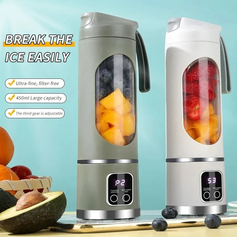 Norvo | 450ML Bærbar blender for smoothies
