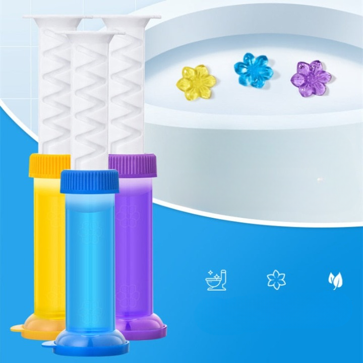 Norvo | Toalettgel med blomsterduft og luftfriskerfunksjon