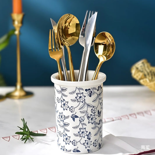 Norvo | Bloomfield keramisk redskapsbeholder krukke