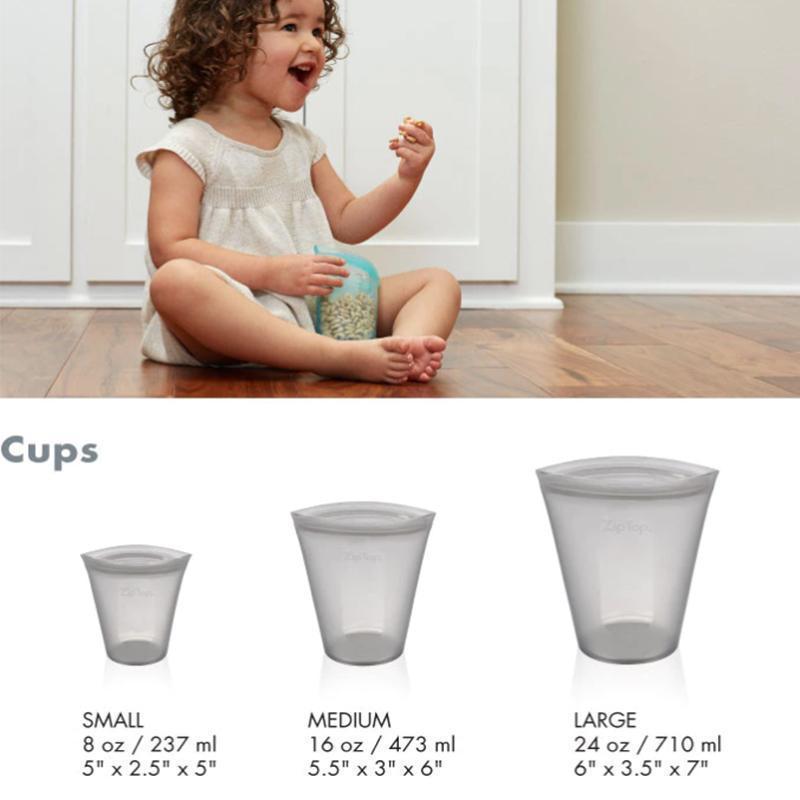 Norvo | Mat- og væskesilikon stående glidelås