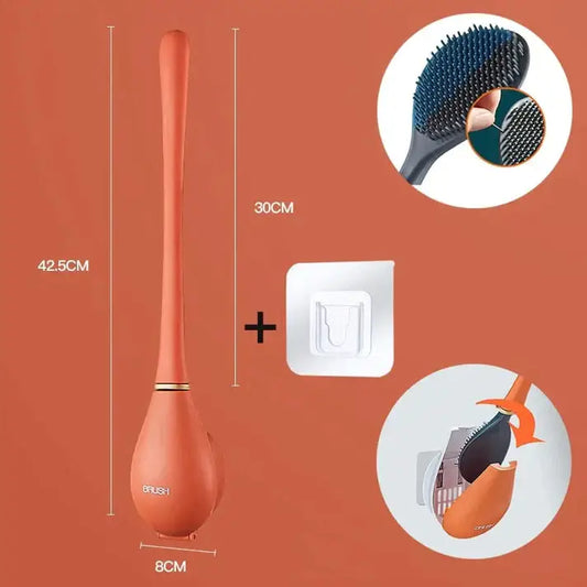 Norvo | Elegant og hygienisk toalettbørste laget av silikon - SmartBrush