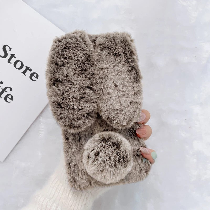 Norvo | Søt Hund Fluffy Snuggly iPhone Etui