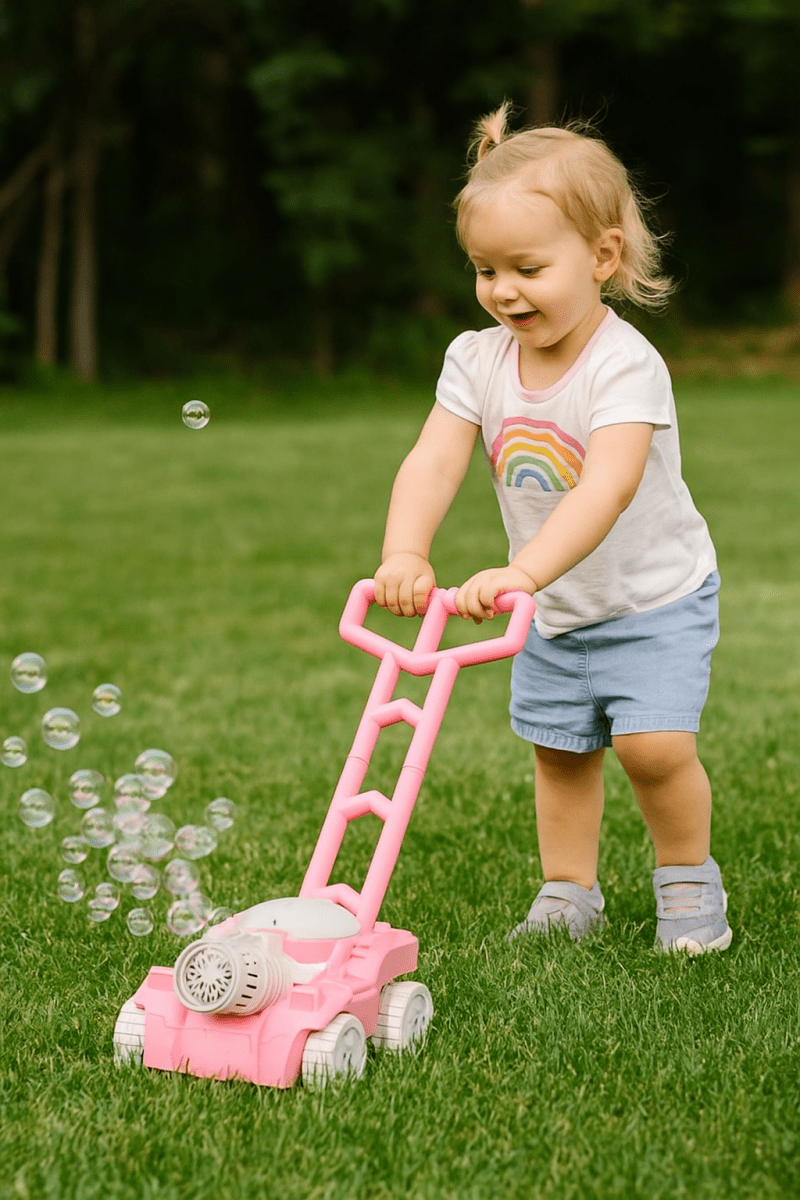 Norvo | Bubblemower – Boblegressklipper for fantasifull utendørslek