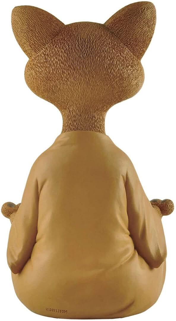 Norvo | Buddha Cat Figurine – Zen Garden Dekorasjon