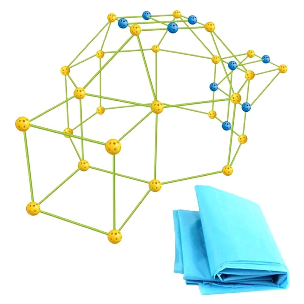 Norvo | Buildadream Tent – Kreativt bygge leketøy for barn – Fantasifull lek og læringseventyr