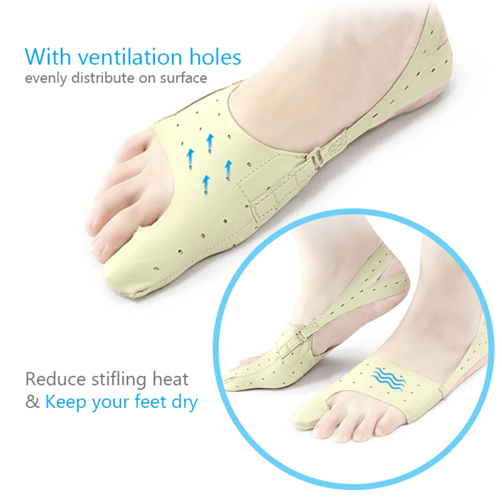Norvo | Elastisk Bunion Korrigerer Fot Tå Hallux Ortopedisk Pleie