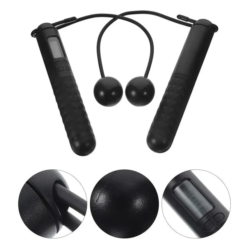 Norvo | Batteridrevet hoppe tau med teller og vekt baller