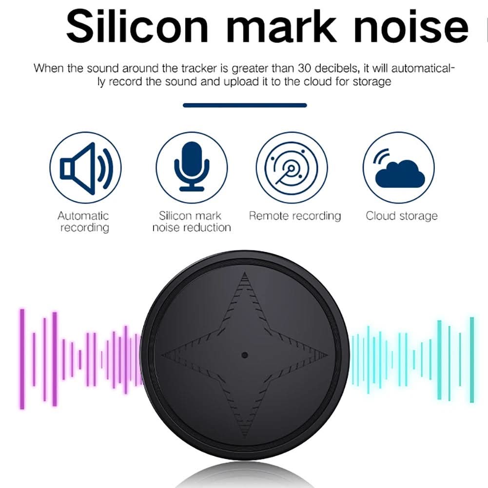 Norvo | SMART GPS-TREKKER – Kompakt GPS-trekker med sanntidsplassering & magnet for verdisaker, kjæledyr & kjøretøy