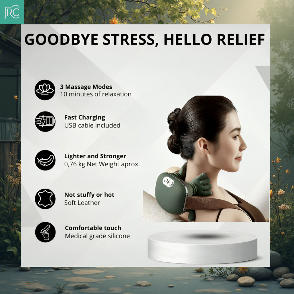 Norvo | Relaxation Kick — Føl umiddelbar lindring fra nakkespenning og opplev ren letthet!