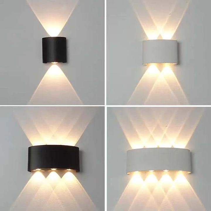 Norvo | Vegglampe Moderne Hvit LED Vanntett Lampe