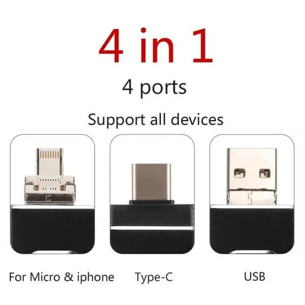 Norvo | 4 i 1 høyhastighets USB-minnepinne