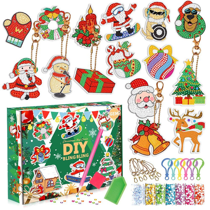 Norvo | 5D Jul DIY Diamantmalingssett
