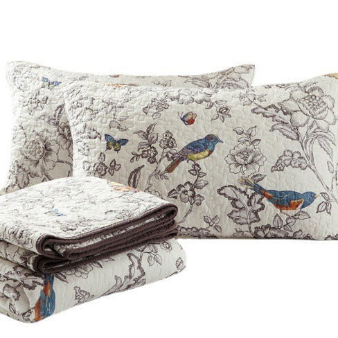 Norvo | Jule 100% Bomull Vann Quilt Tre-dels Sett