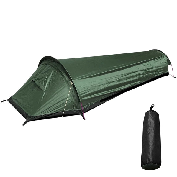 Norvo | 1-Person Lettvekts Vannavstøtende Campingtelt – Kompakt & Enkel Montering