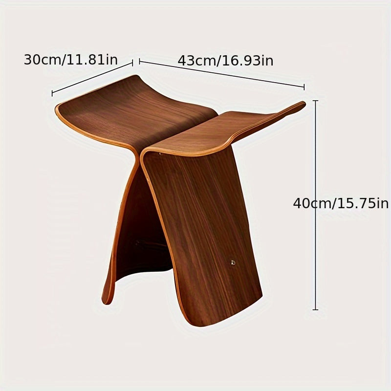 Norvo | Elegant Butterfly Stool – Tidøst Design for Stue og Inngang