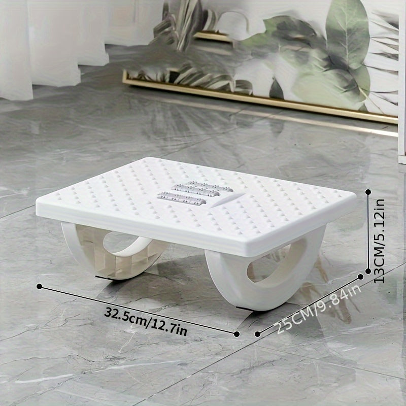 Norvo | Ergonomisk Fotstøtte med Tiltbar Overflate – Antiskli og Klar til Bruk