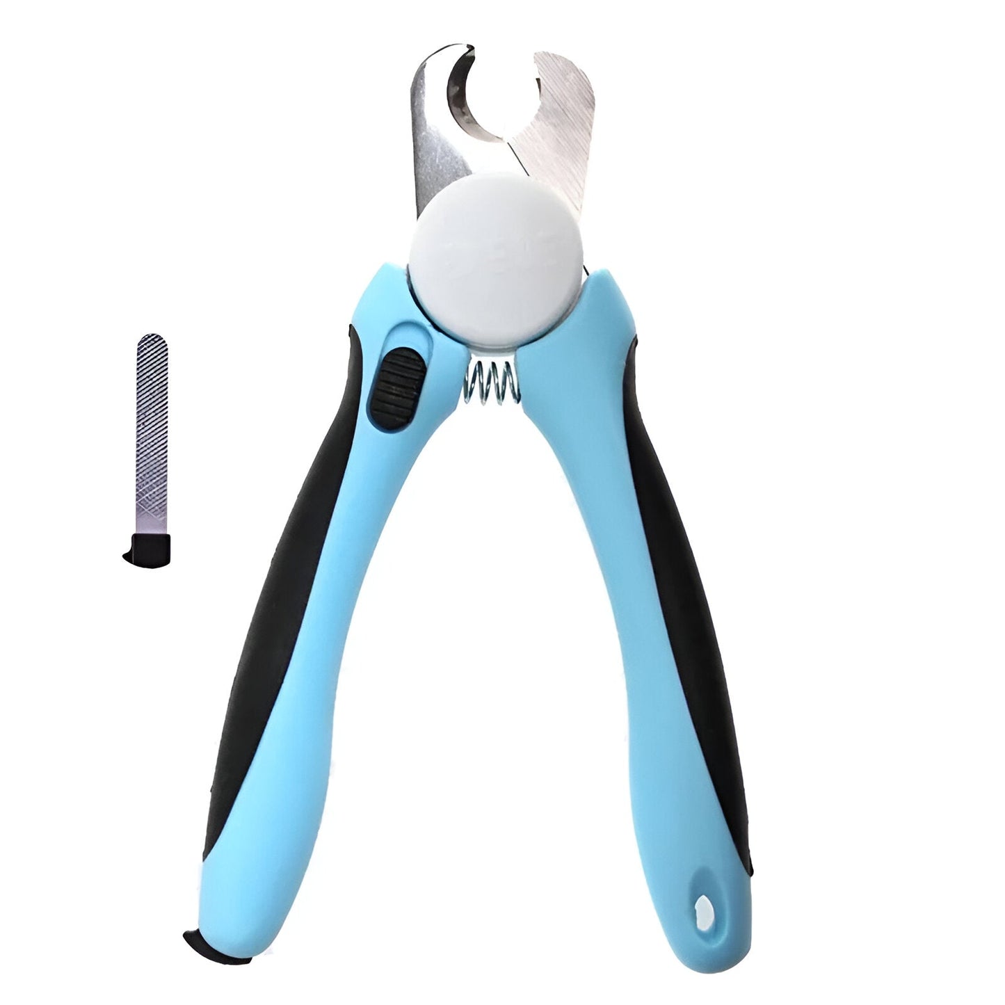 Norvo | Rustfritt Stål Kjæledyr Negl Klippere med Sikkerhetsbeskyttelse og Gratis Neglefil - Perfekt for Middels og Store Hunder