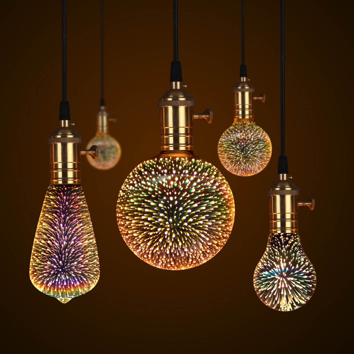 Norvo | 3D Fyrverkeri LED Lyspære