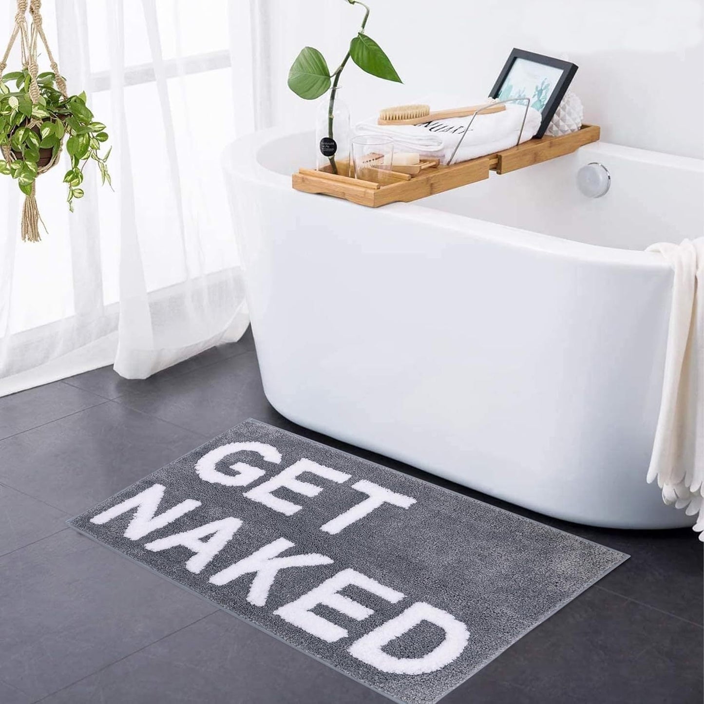 Norvo | Get Naked Bade Matte – Myk tuftet badegulvmatte