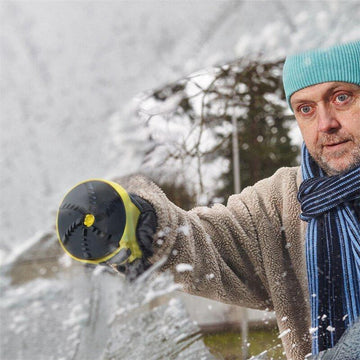 Norvo | Anti-Freeze Elektromagnetisk Bil Snøfjerning Enhet - USB Oppladbar Elektrisk Iskraper