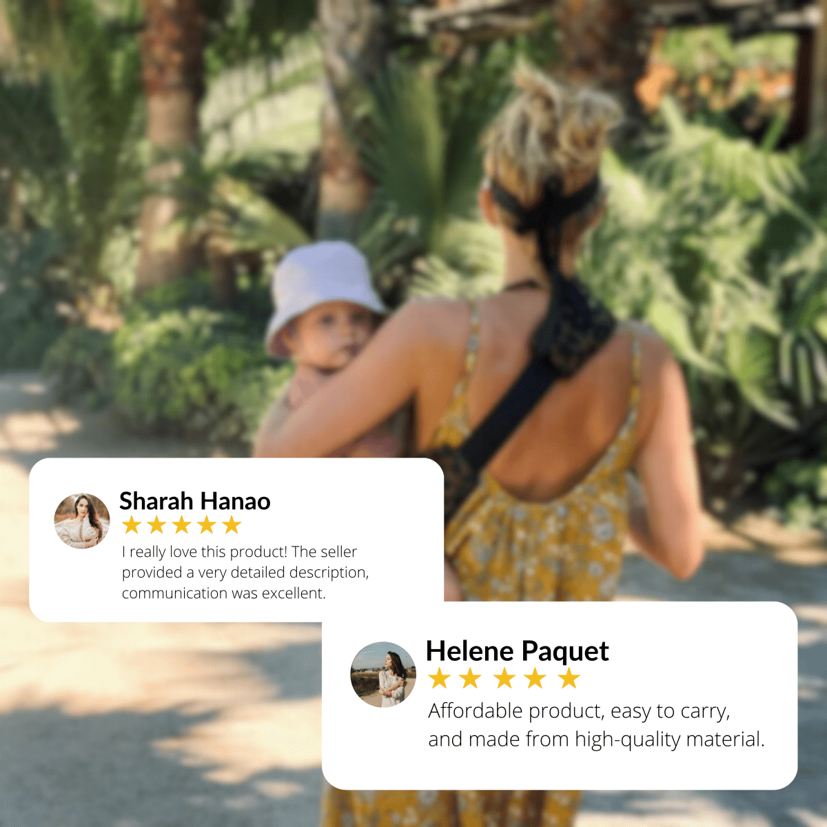 Norvo | Carrynest Baby Sling – Ergonomisk Hoftebærer for Komfortabel, Håndfri Bæring av Baby