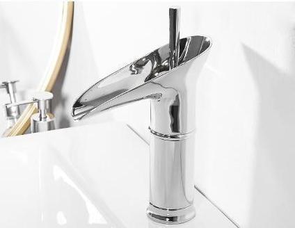 Norvo | CascadeFlow Luxe Vanntfall Basin Mixer Tap