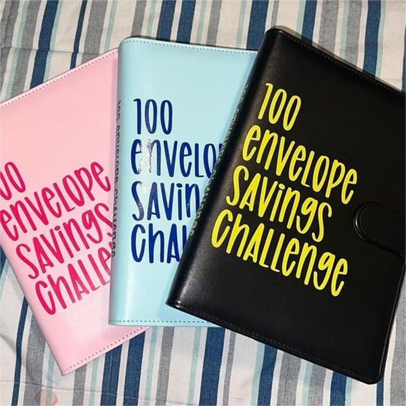 Norvo | CASHSAVVY – 100 Konvolutt Utfordring Budsjett Binder for Familie Sparing