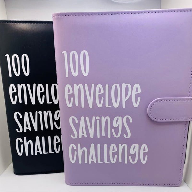 Norvo | CASHSAVVY – 100 Konvolutt Utfordring Budsjett Binder for Familie Sparing