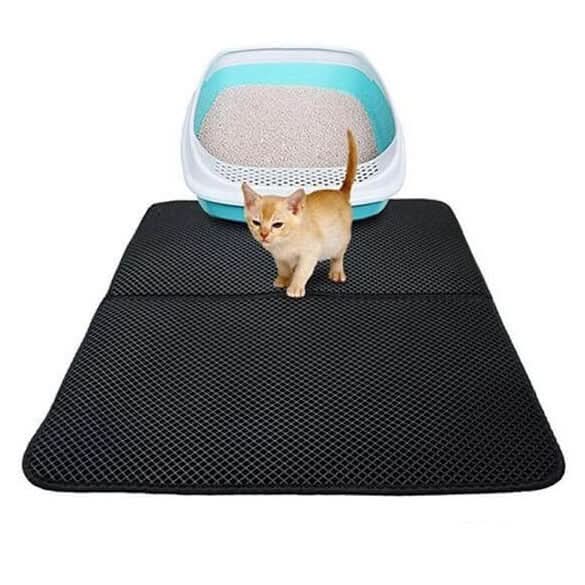 Norvo | CATGUARD MAT – Ikke-glidende kattetoalettmatte med vanntett beskyttelse for et rent hjem