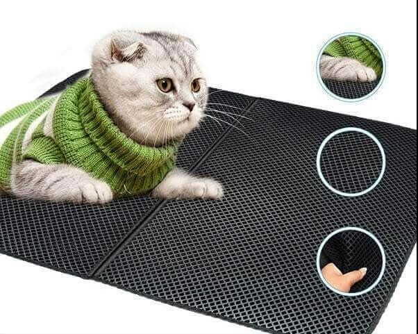Norvo | CATGUARD MAT – Ikke-glidende kattetoalettmatte med vanntett beskyttelse for et rent hjem