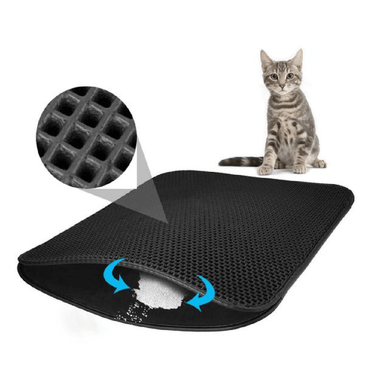Norvo | CATGUARD MAT – Ikke-glidende kattetoalettmatte med vanntett beskyttelse for et rent hjem