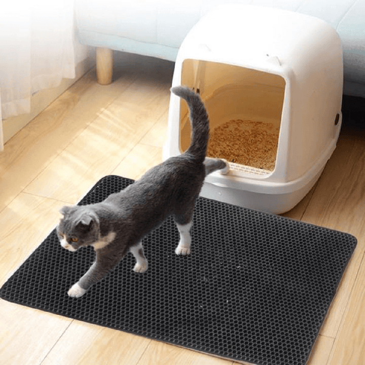 Norvo | CATGUARD MAT – Ikke-glidende kattetoalettmatte med vanntett beskyttelse for et rent hjem