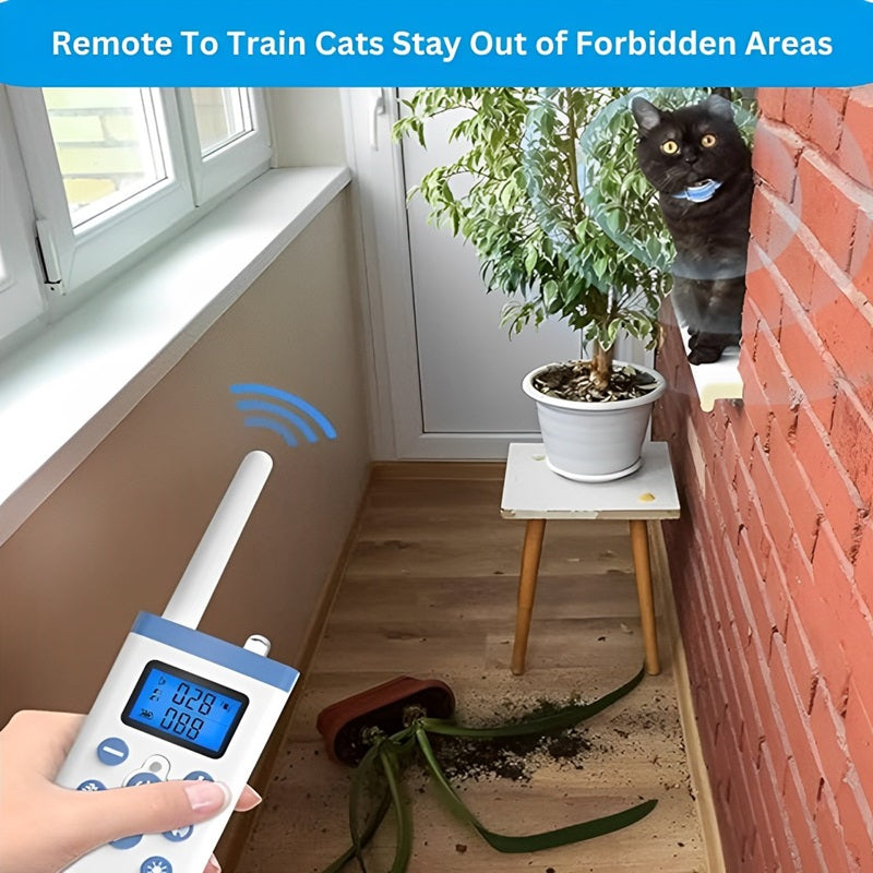 Norvo | Cat Shock Collar med Fjernkontroll for Effektiv Kattelydkontroll