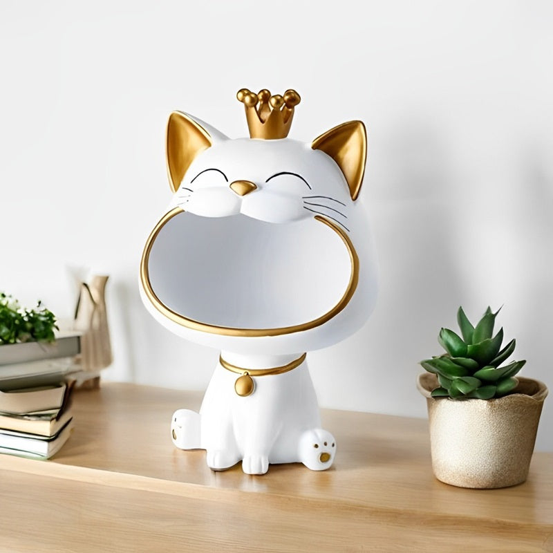 Norvo | Lucky Cat Figurine Oppbevaringskrukke