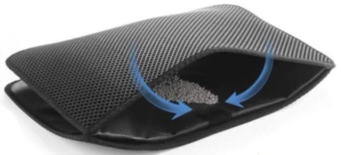 Norvo | Sklisikker matte mot kattegrus med vanntett underside