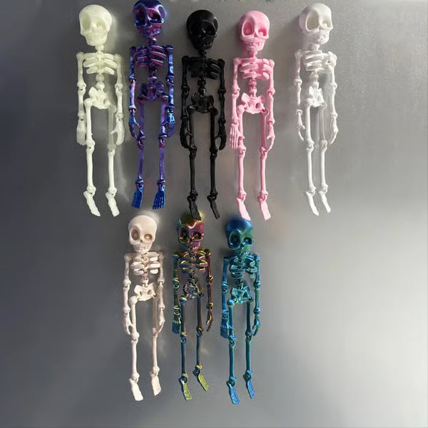 Norvo | 3D-printet vintage skjelett magnetisk figur 🎃