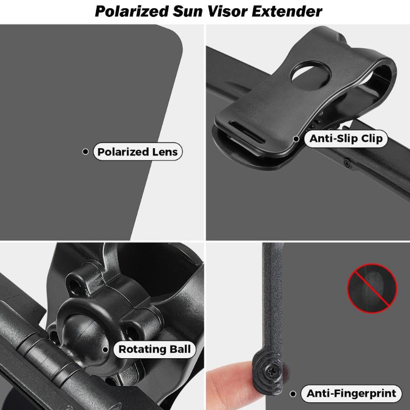 Norvo | Bilsolskjerm med polariserte blendingbeskyttelse