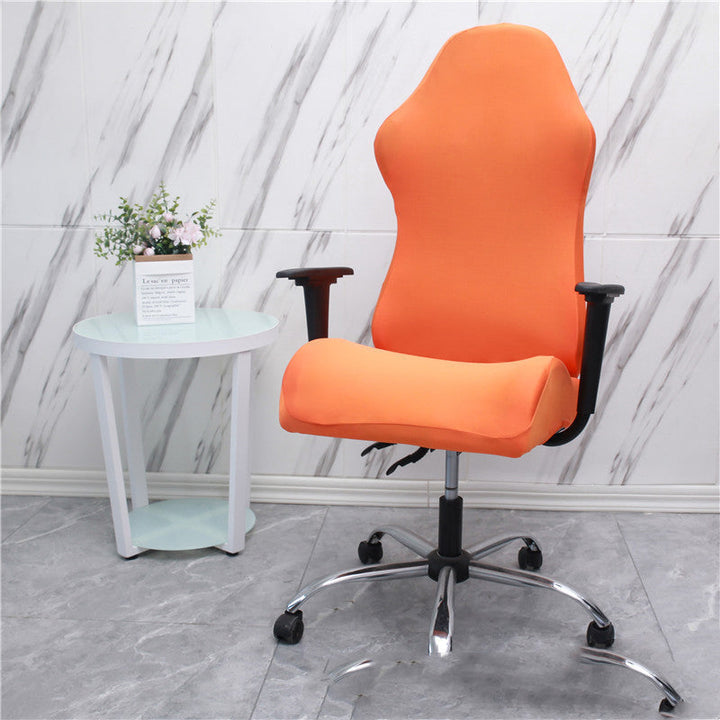 Stretch Stoff Gaming Stol Trekk Armstøtte Sving Stol Sete
