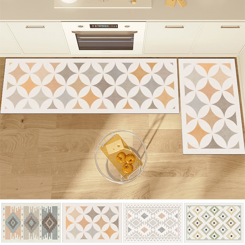 Norvo | Bohemsk Stil Geometrisk Antiskli Kjøkkenmatte