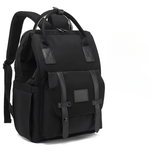 Norvo | Babybleie Ryggsekk med Barnevognkroker, Vanntett Reise Maternitetsveske for Hverdagsnødvendigheter