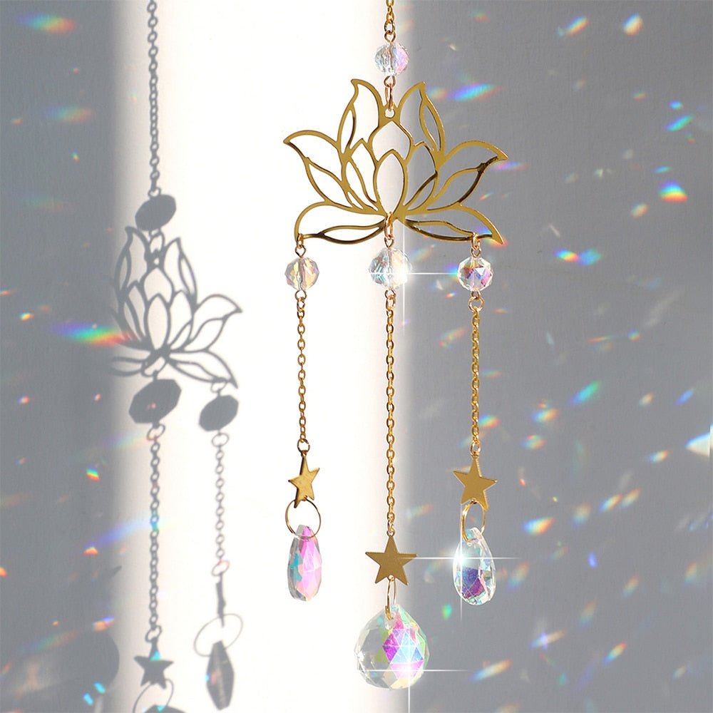 Norvo | Chakra Krystall Lotus Sol Samler