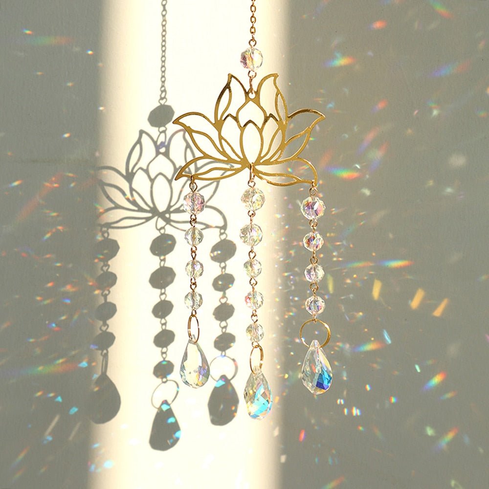 Norvo | Chakra Krystall Lotus Sol Samler